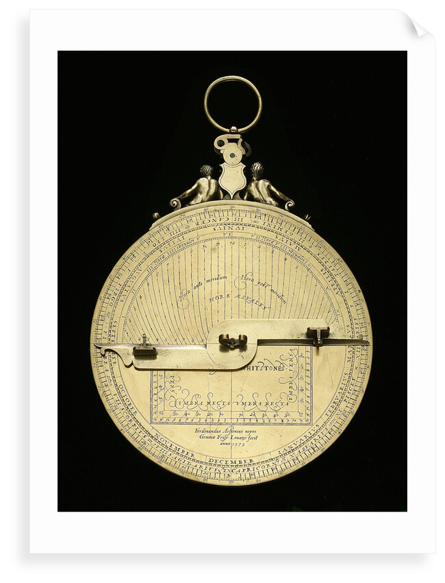 Astrolabe: mounted reverse by Ferdinand Arscenius