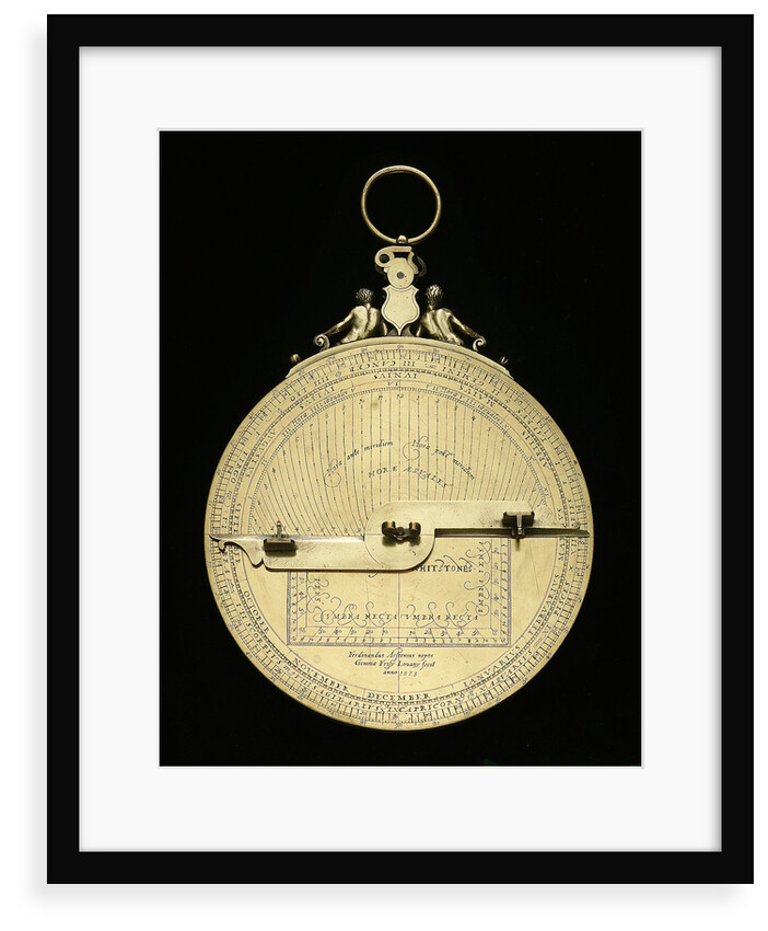 Astrolabe: mounted reverse by Ferdinand Arscenius
