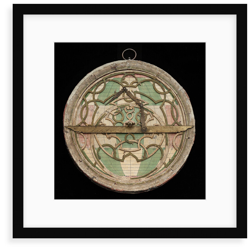 Astrolabe: mounted obverse by Nicolas Bion