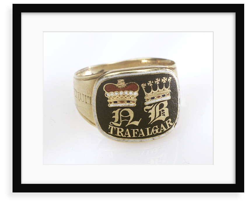 Gold mourning ring commemorating Vice-Admiral Horatio Nelson (1758-1805) by John Salter