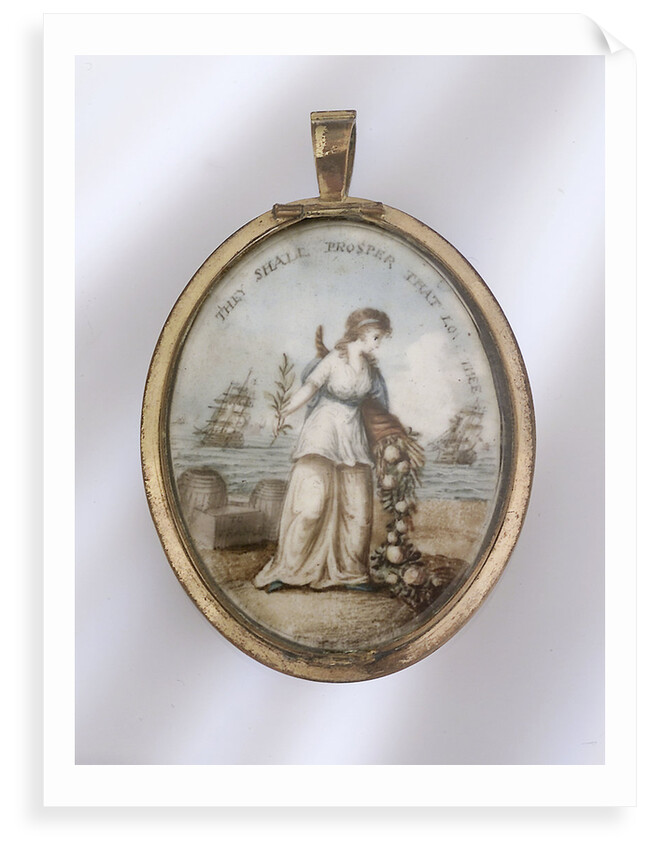 Locket; obverse by unknown