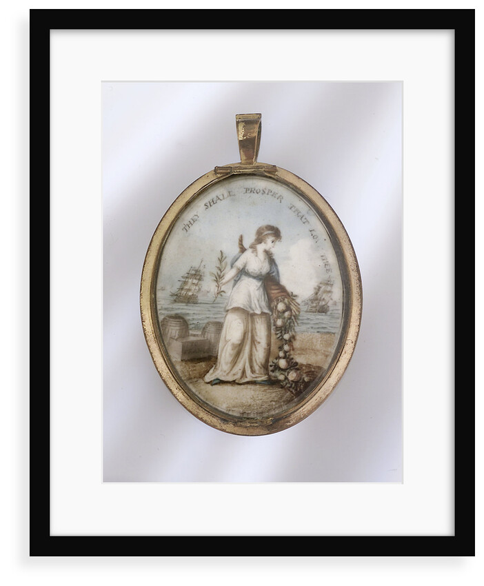 Locket; obverse by unknown