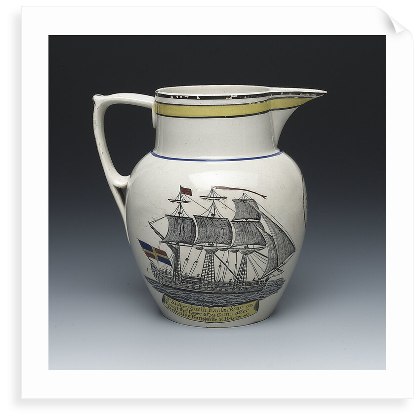 Earthenware jug by Worthington