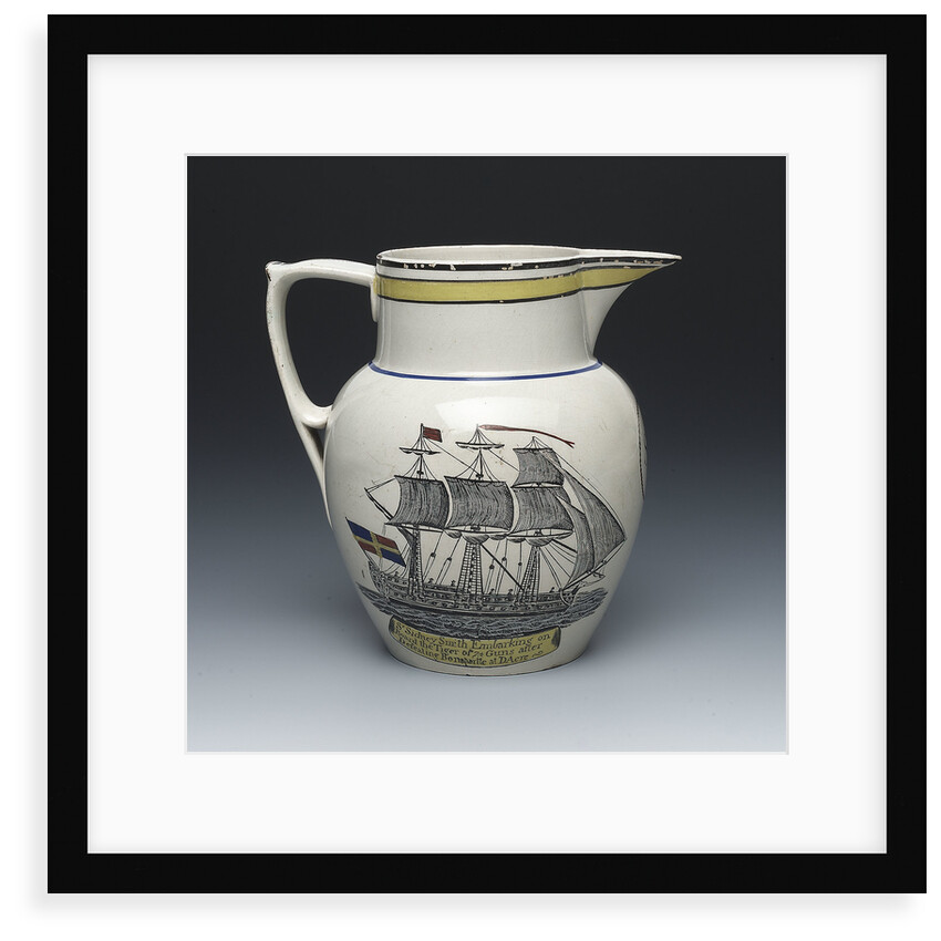 Earthenware jug by Worthington