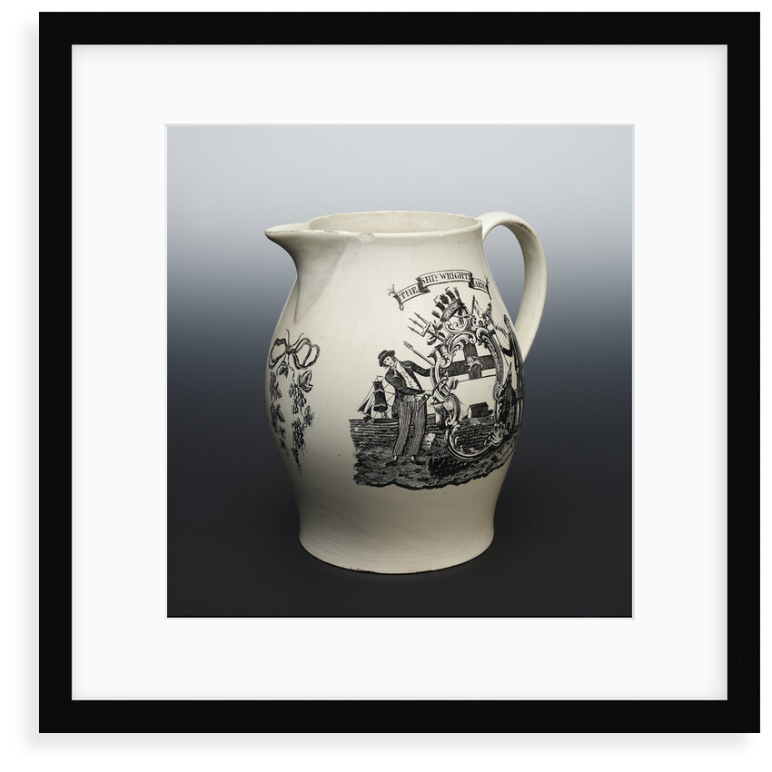 Creamware jug by unknown