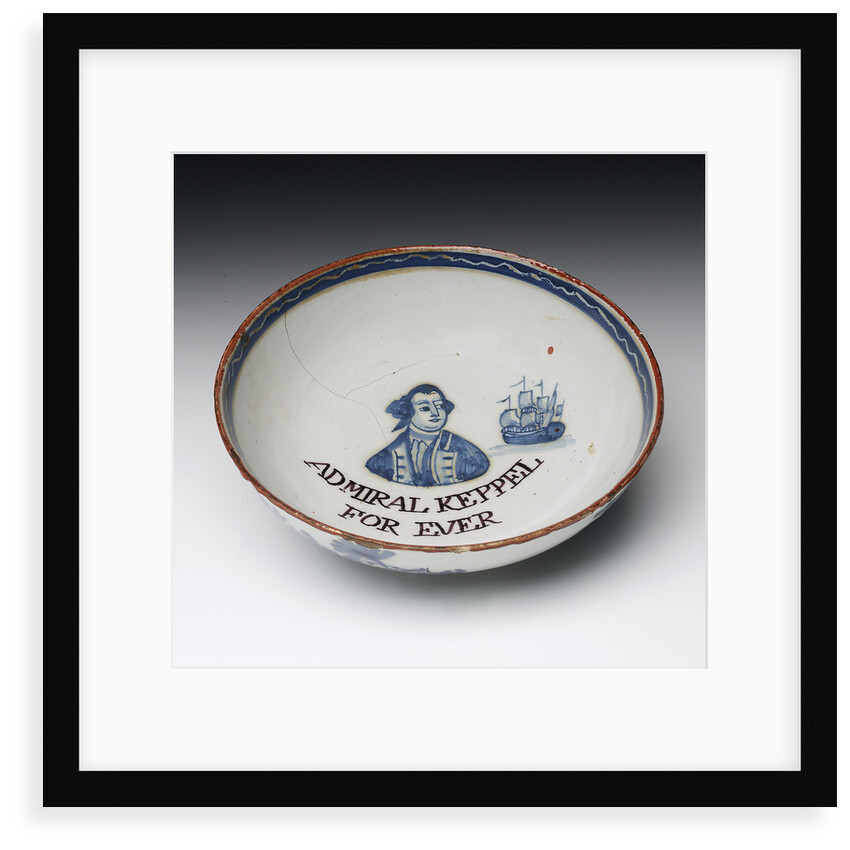 Lambeth delftware bowl by unknown