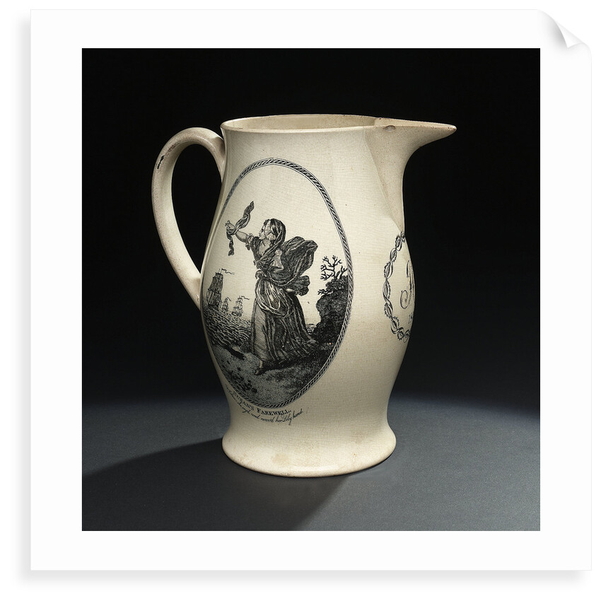Creamware jug by unknown