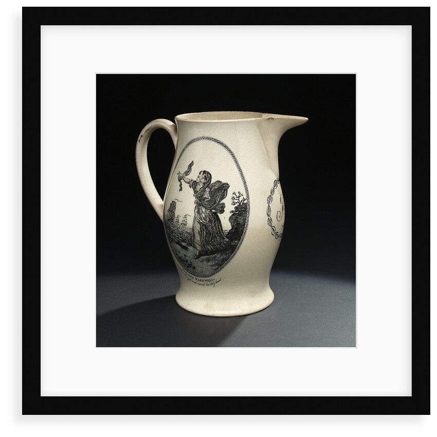 Creamware jug by unknown