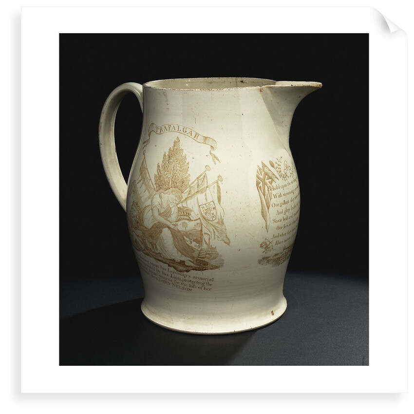 Creamware jug by unknown
