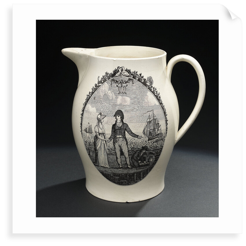 Creamware jug by unknown