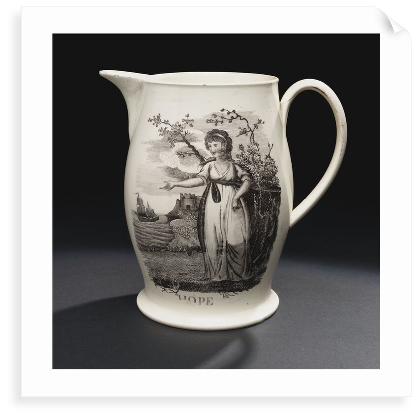 Creamware jug by unknown