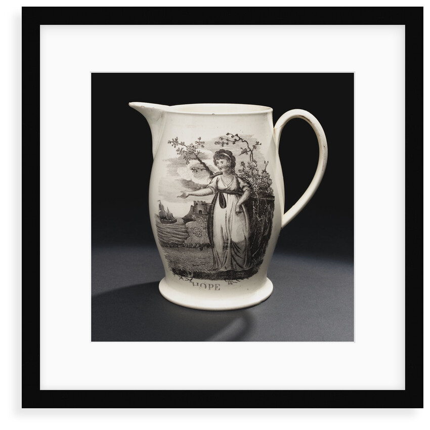 Creamware jug by unknown