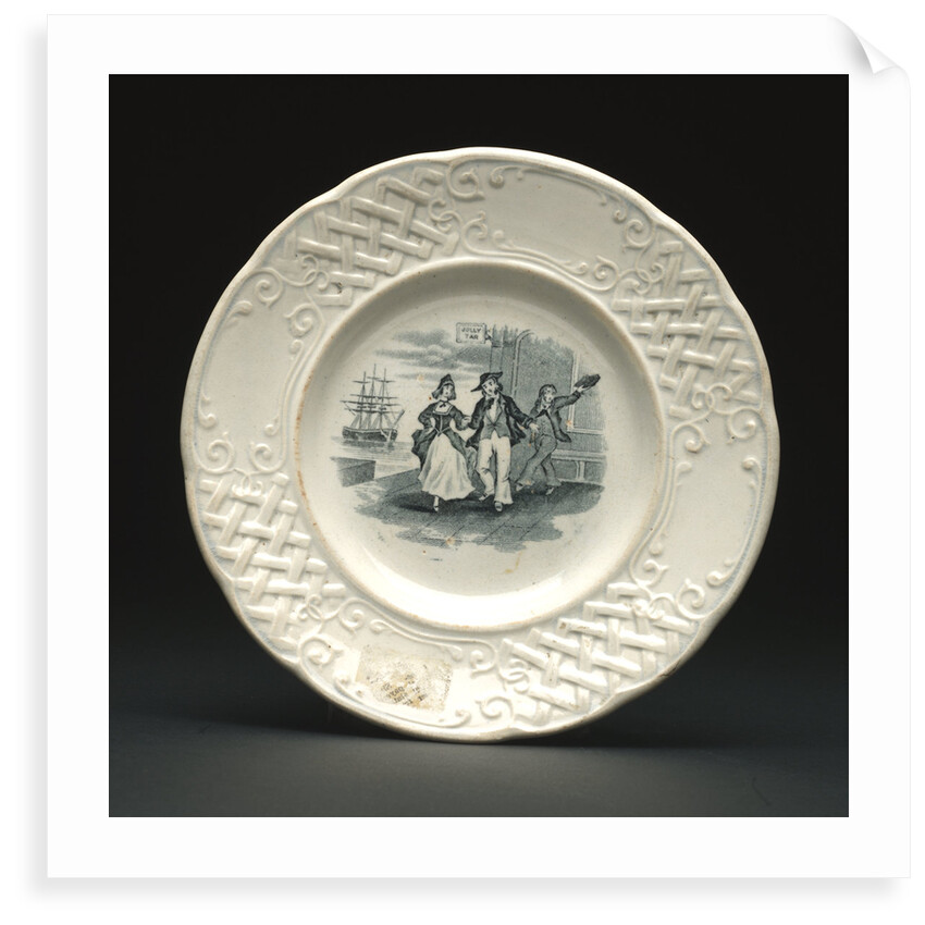 Plate by unknown
