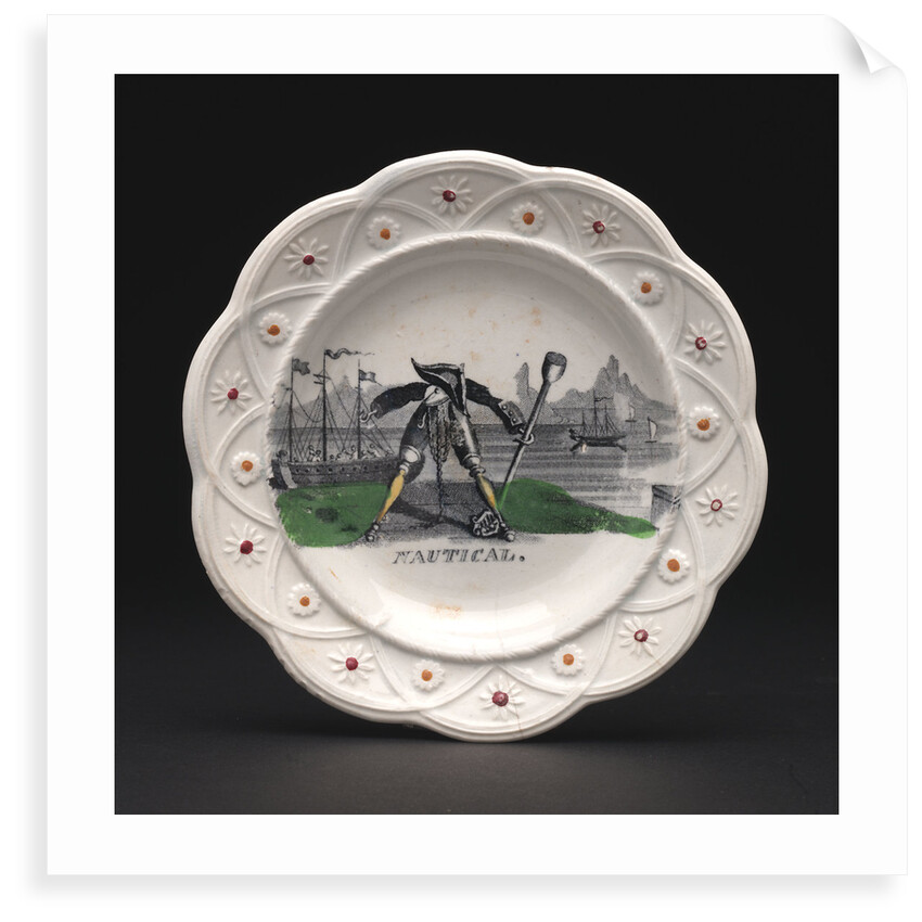 Plate by unknown