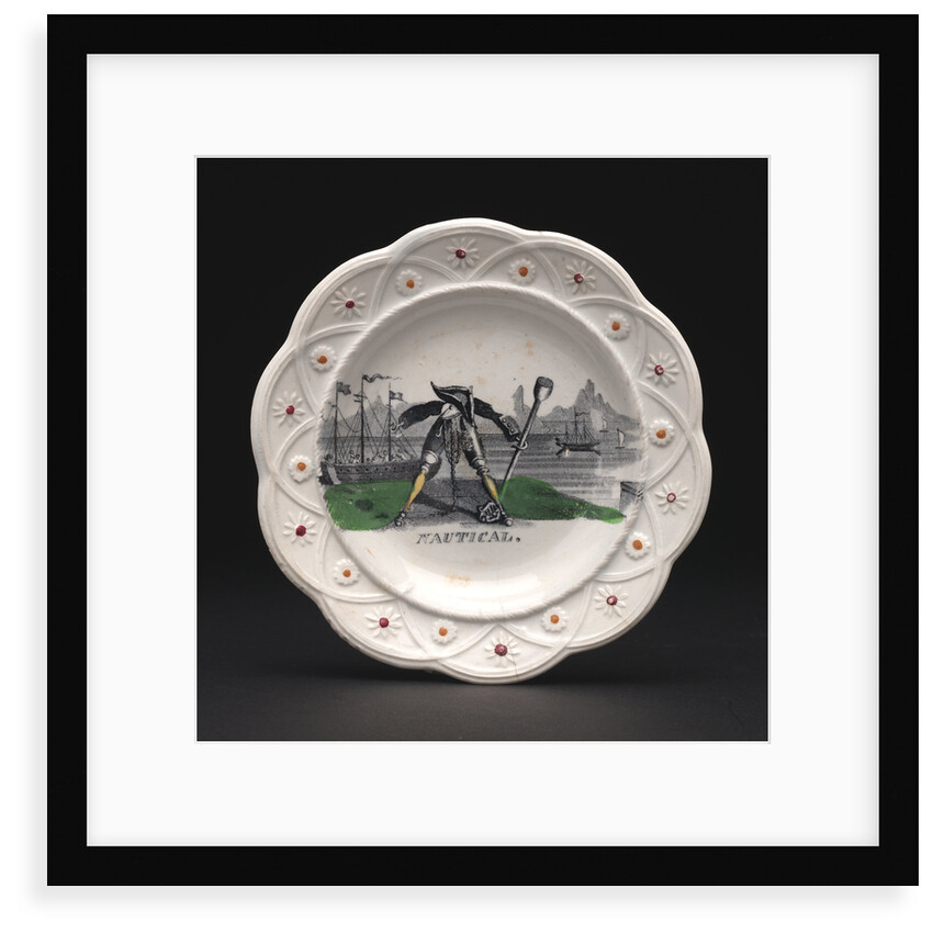 Plate by unknown