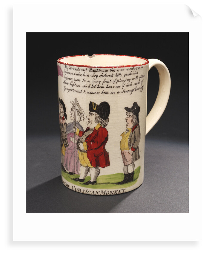 Creamware jug by unknown