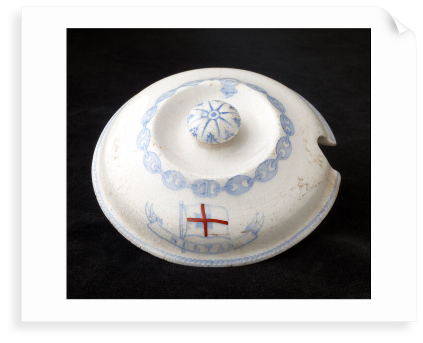 Tureen lid by F. F. Green & Co.