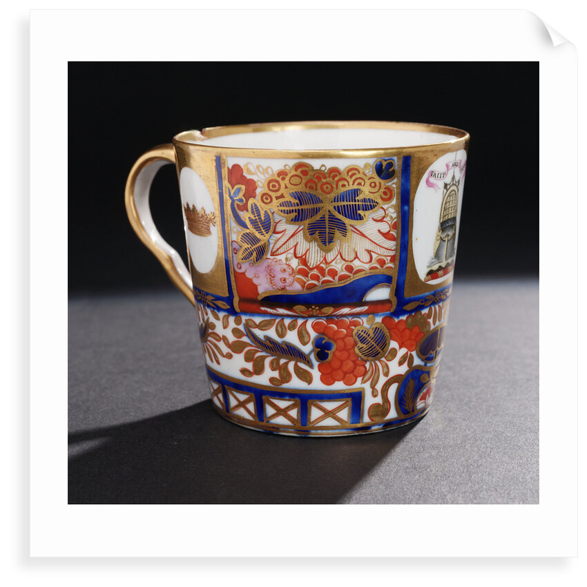 Japan pattern cup by Chamberlains & Co.