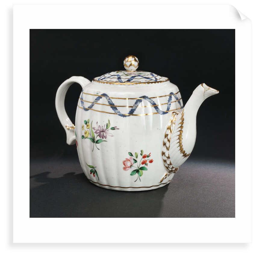 Teapot with lid and stand by Richard Champion