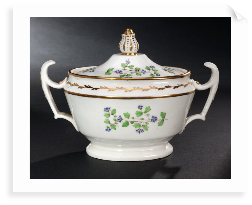 Bowl, part of a set reputedly belonging to Vice-Admiral Horatio Nelson (1758-1805) by John Rose & Co.