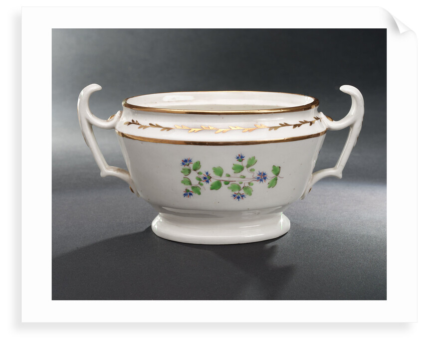 Bowl, part of a set reputedly belonging to Vice-Admiral Horatio Nelson (1758-1805) by John Rose & Co.