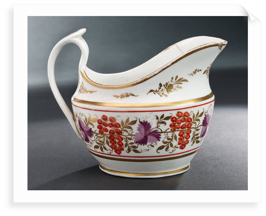 Milk jug, part of a set reputedly belonging to Vice-Admiral Horatio Nelson (1758-1805) by unknown