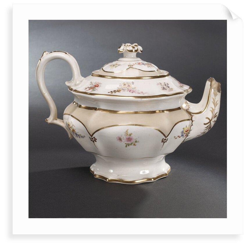 Teapot, part of a teaset said to have been used by Emma, Lady Hamilton by unknown