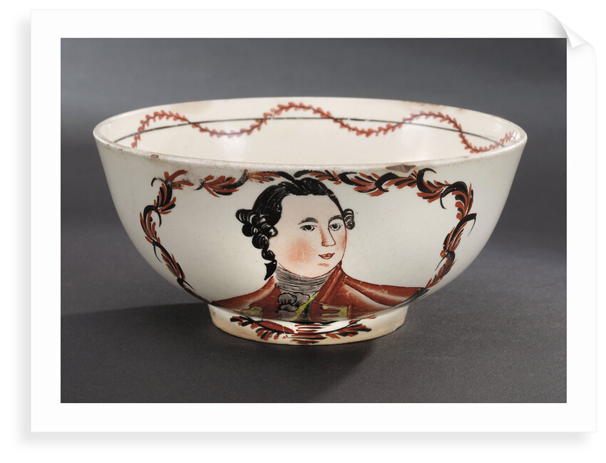 Creamware bowl by David Rhodes