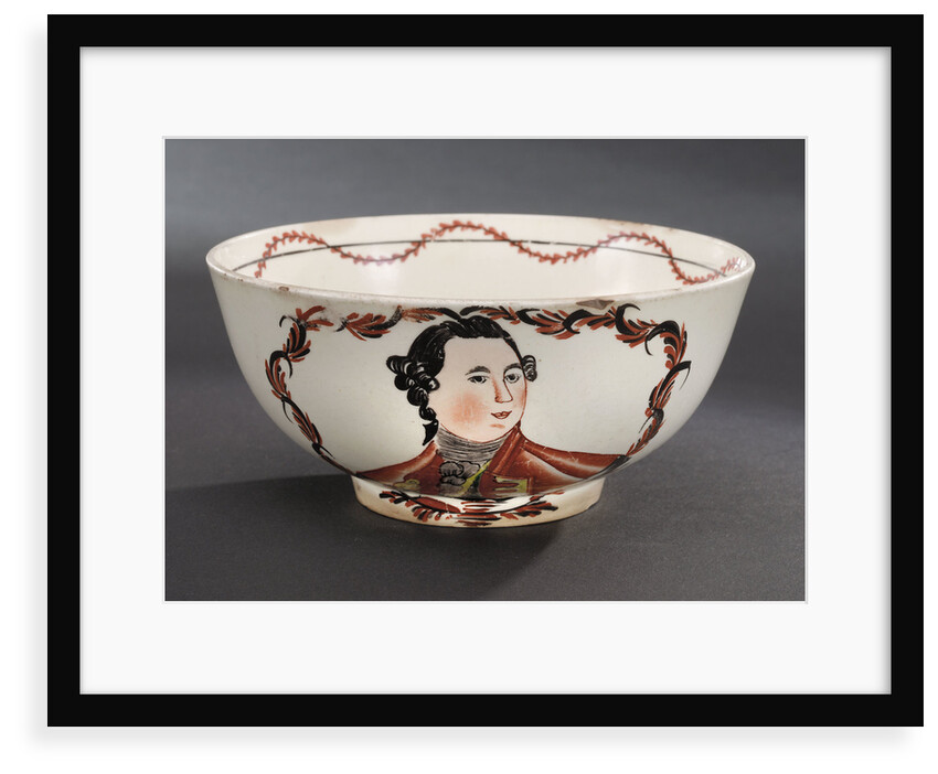 Creamware bowl by David Rhodes