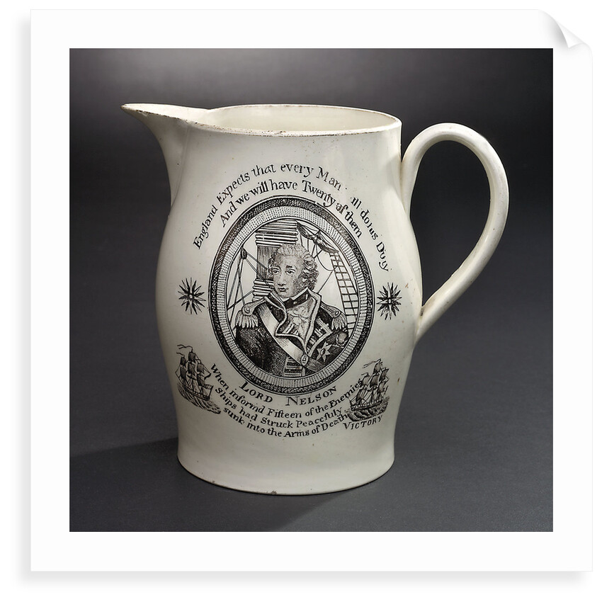 Creamware jug by Unknown