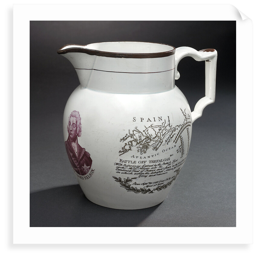 Earthenware jug by Unknown