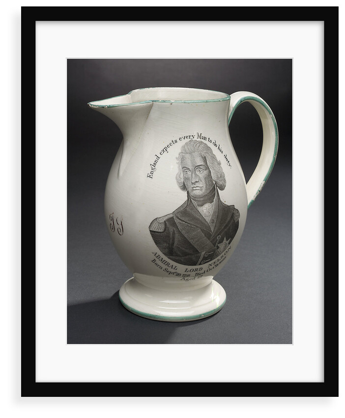 Earthenware jug by unknown