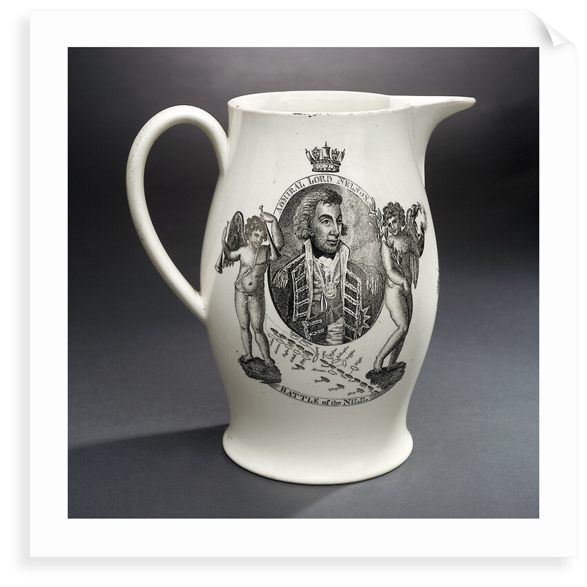 Creamware jug by Unknown