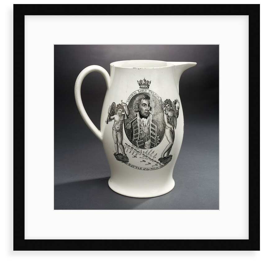 Creamware jug by Unknown