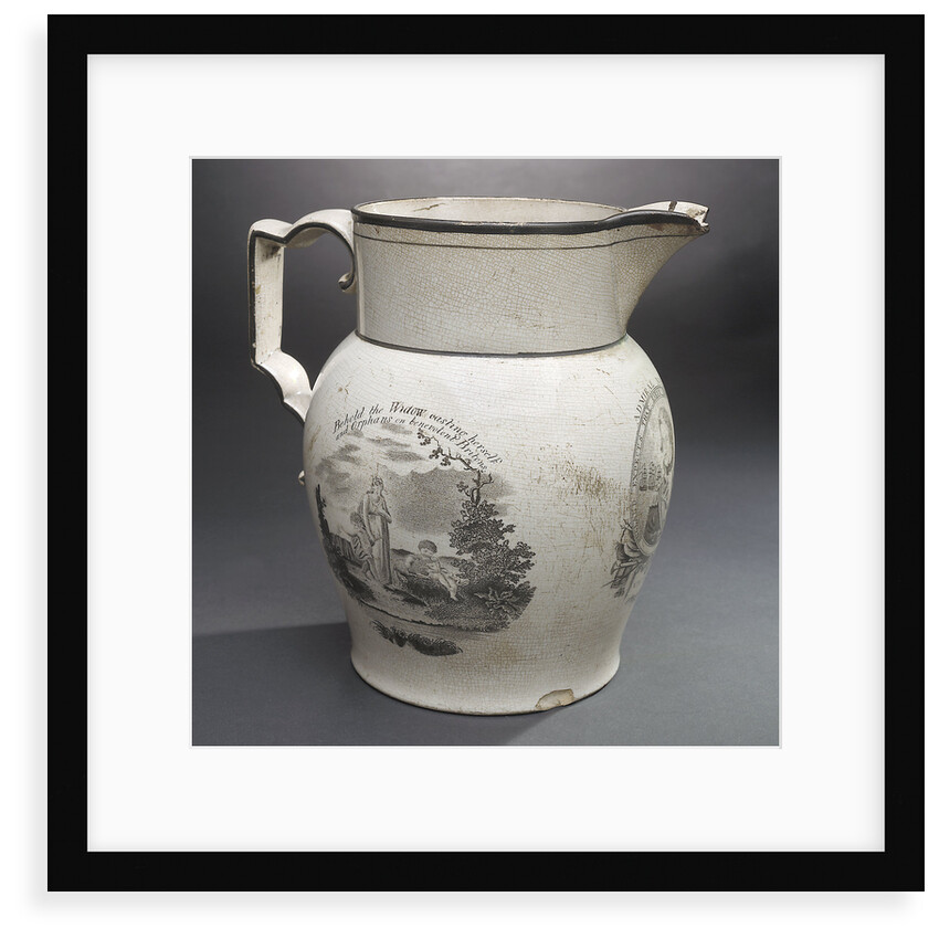 Earthenware jug by unknown