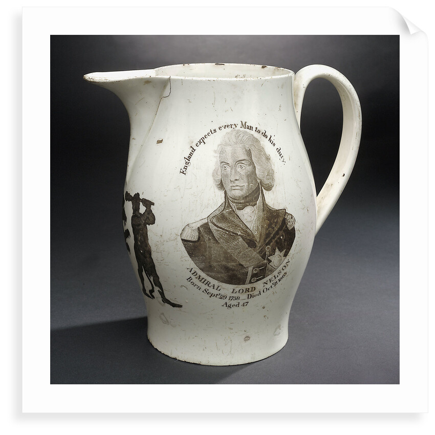 Creamware jug by unknown