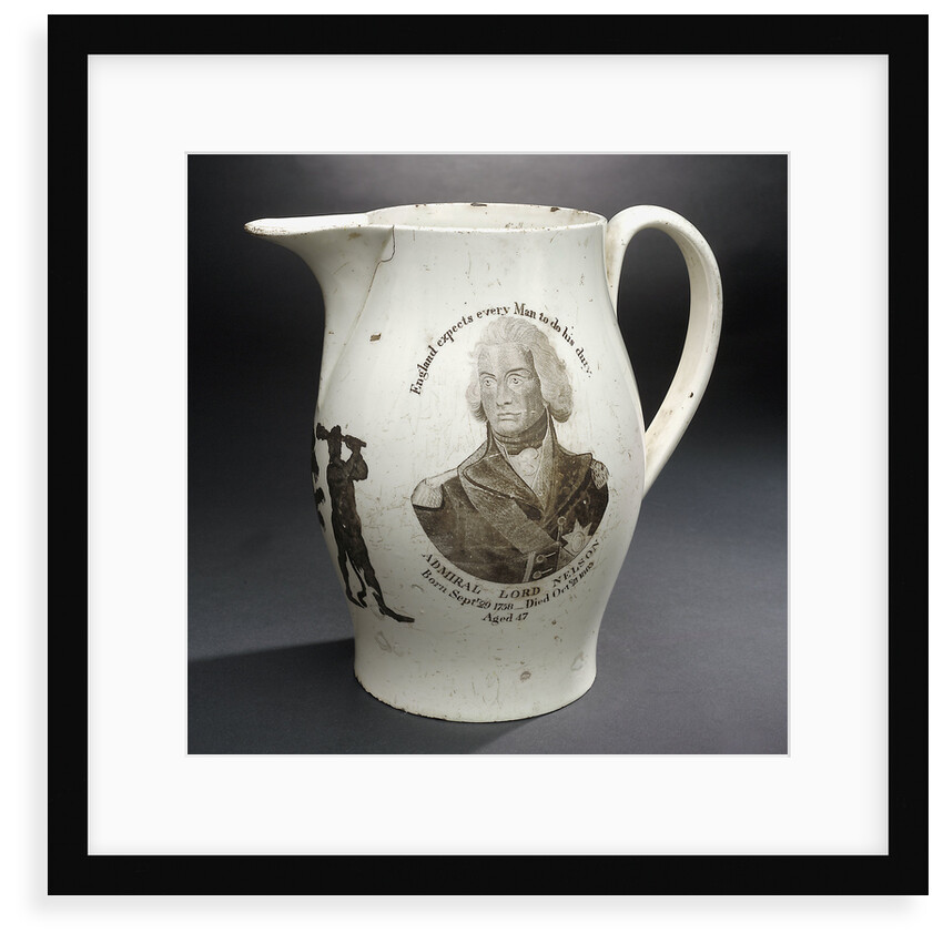 Creamware jug by unknown