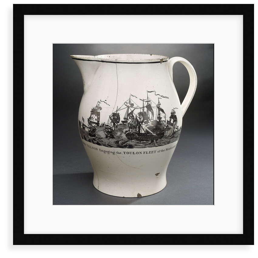 Creamware jug by unknown