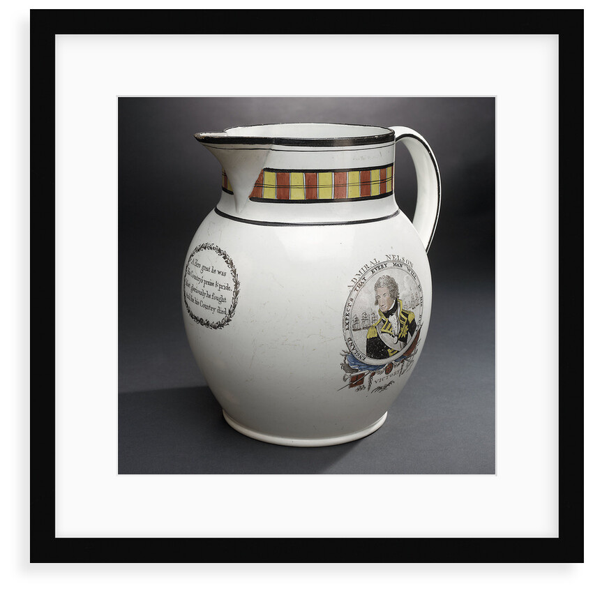 Earthenware jug by unknown