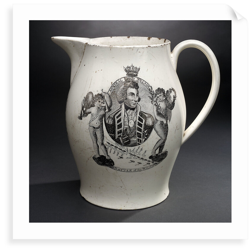Creamware jug by unknown