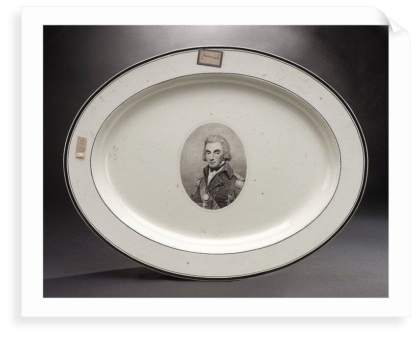 Creamware dish by Worthington
