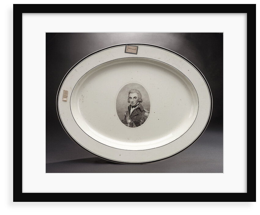 Creamware dish by Worthington