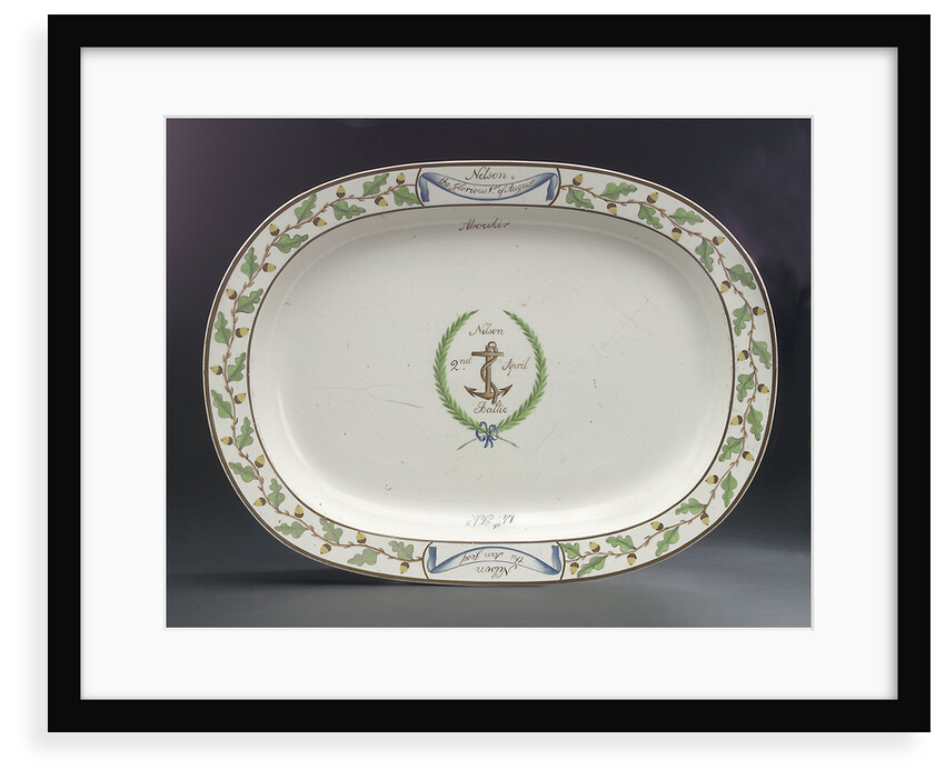 Creamware dish by Wilson