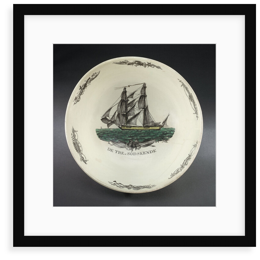Creamware bowl by Unknown