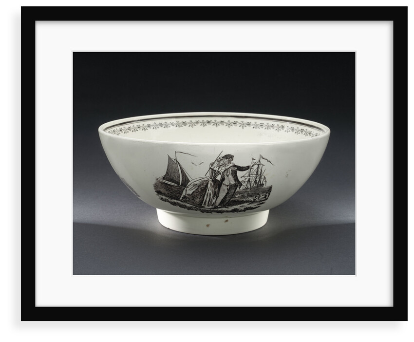 Creamware bowl by Josiah Wedgwood & Sons Ltd.