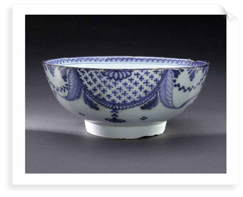 Delftware bowl by unknown