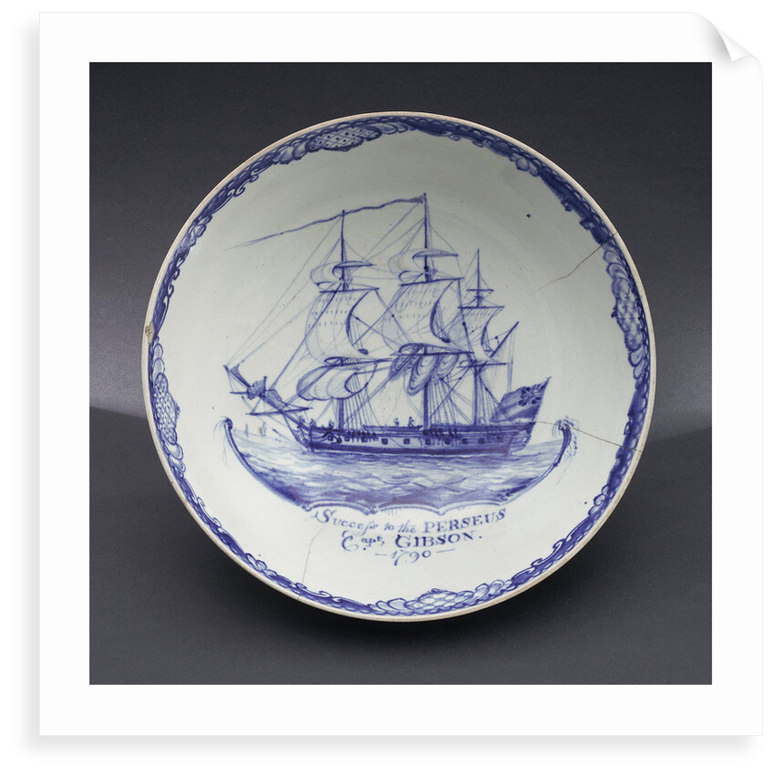 Hand-painted bowl by Pennington