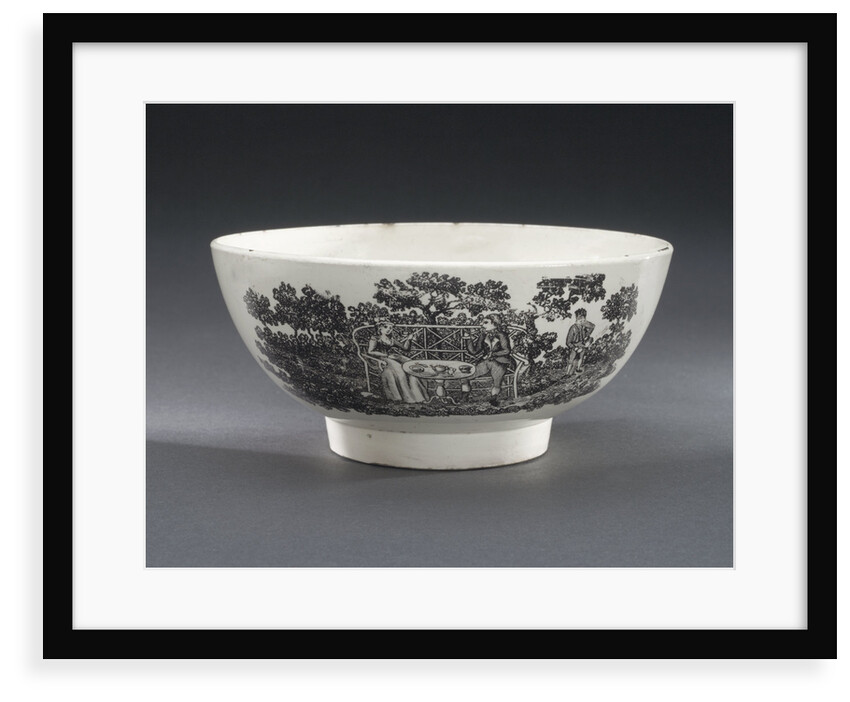 Creamware bowl by unknown