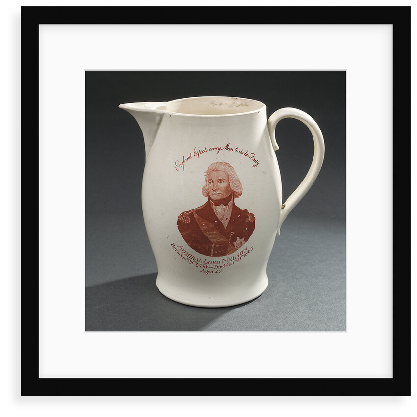 Creamware jug by unknown