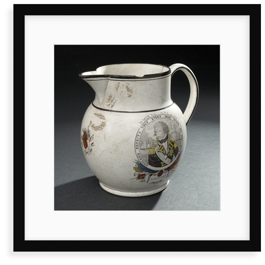 Creamware jug by unknown
